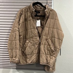 Forever 21 quilted jacket